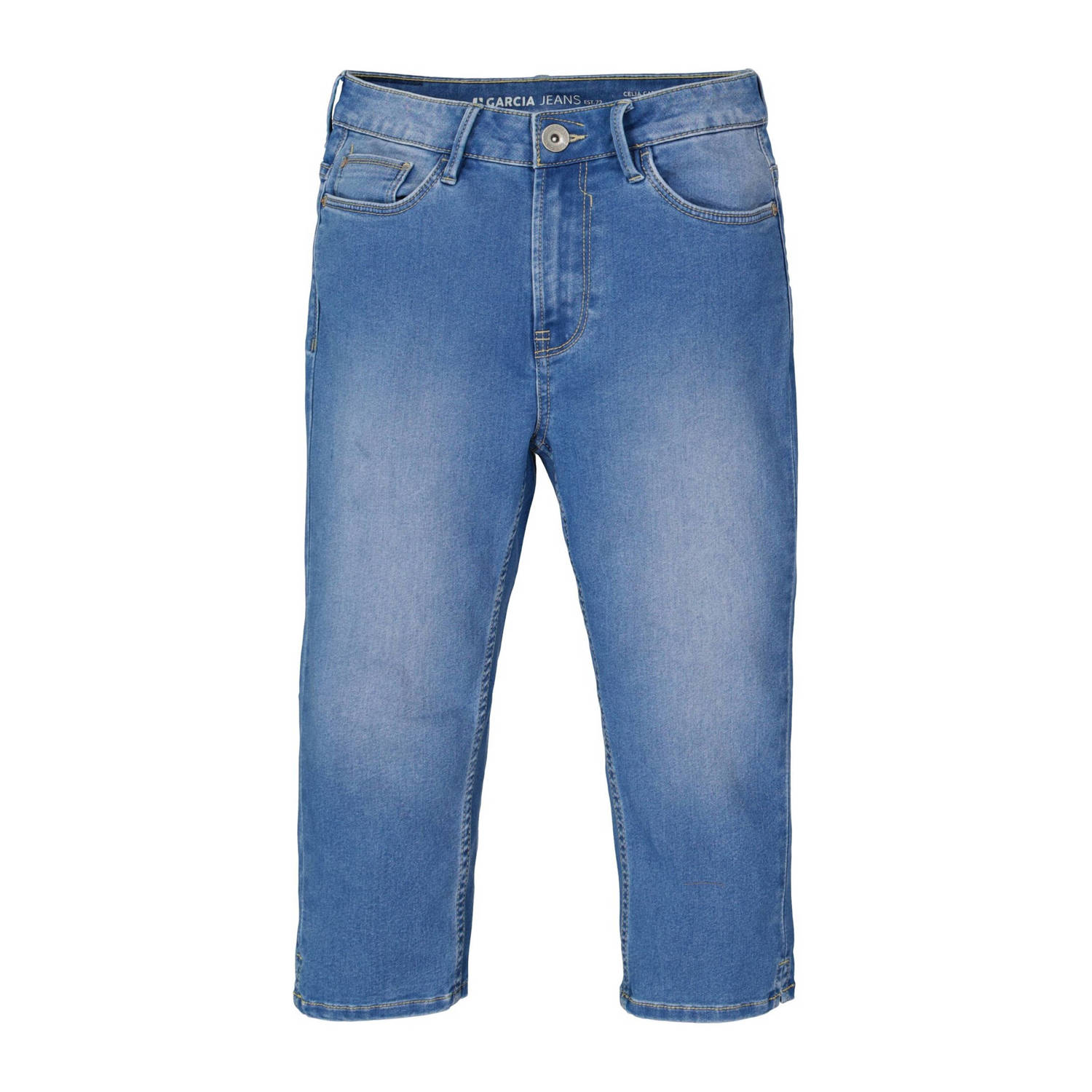 Garcia capri jeans light blue denim