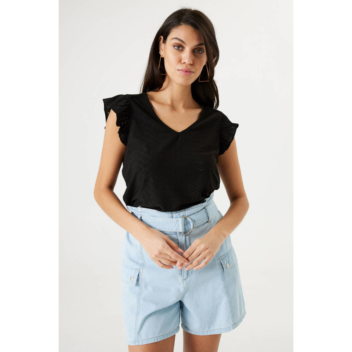 Garcia top zwart
