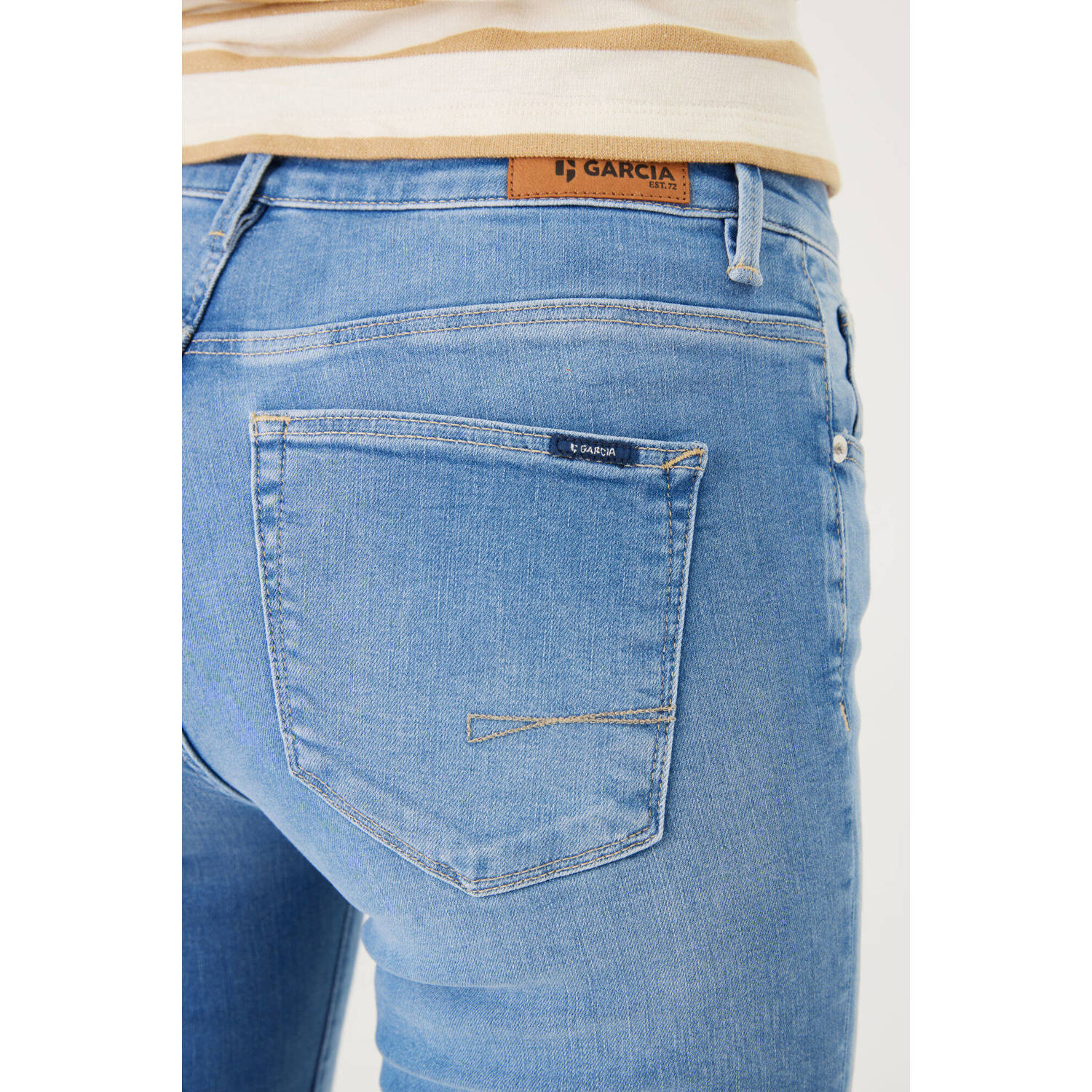 Garcia flared jeans Celia medium blue denim