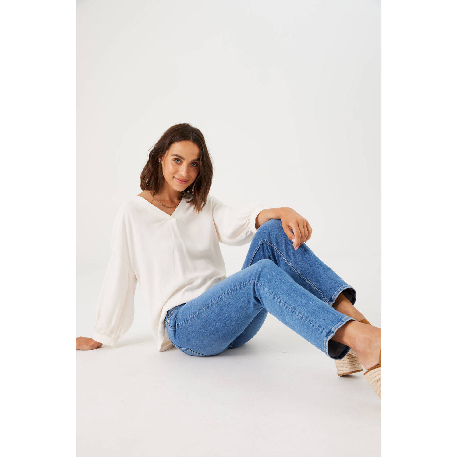 Garcia slim fit jeans Celia medium blue denim