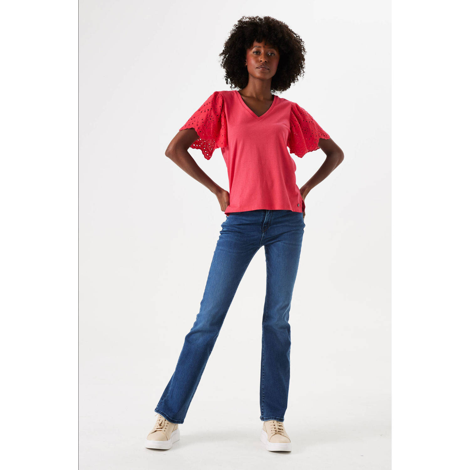 Garcia top roze