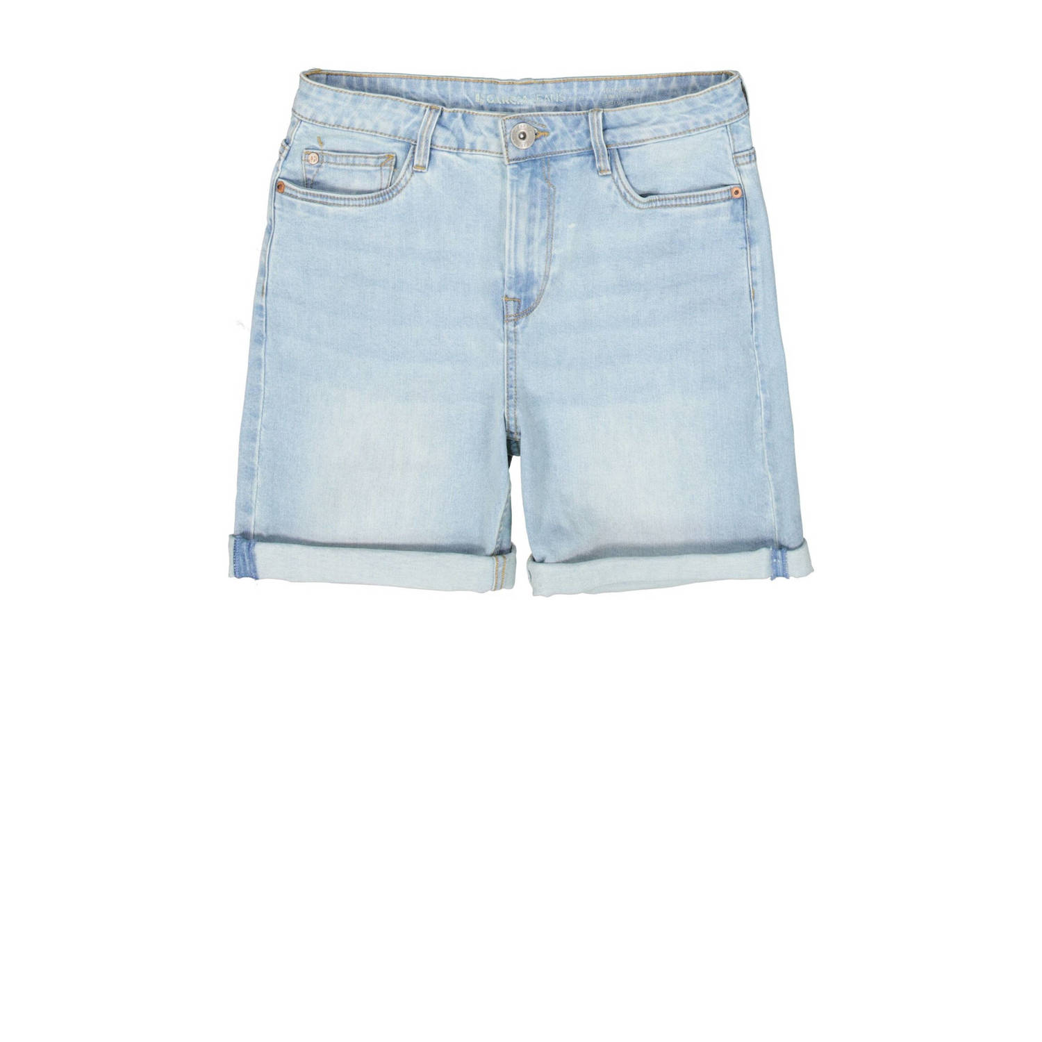 Garcia regular fit short light blue denim