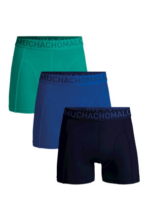 Wehkamp Muchachomalo microfiber boxershort (set van 3) aanbieding