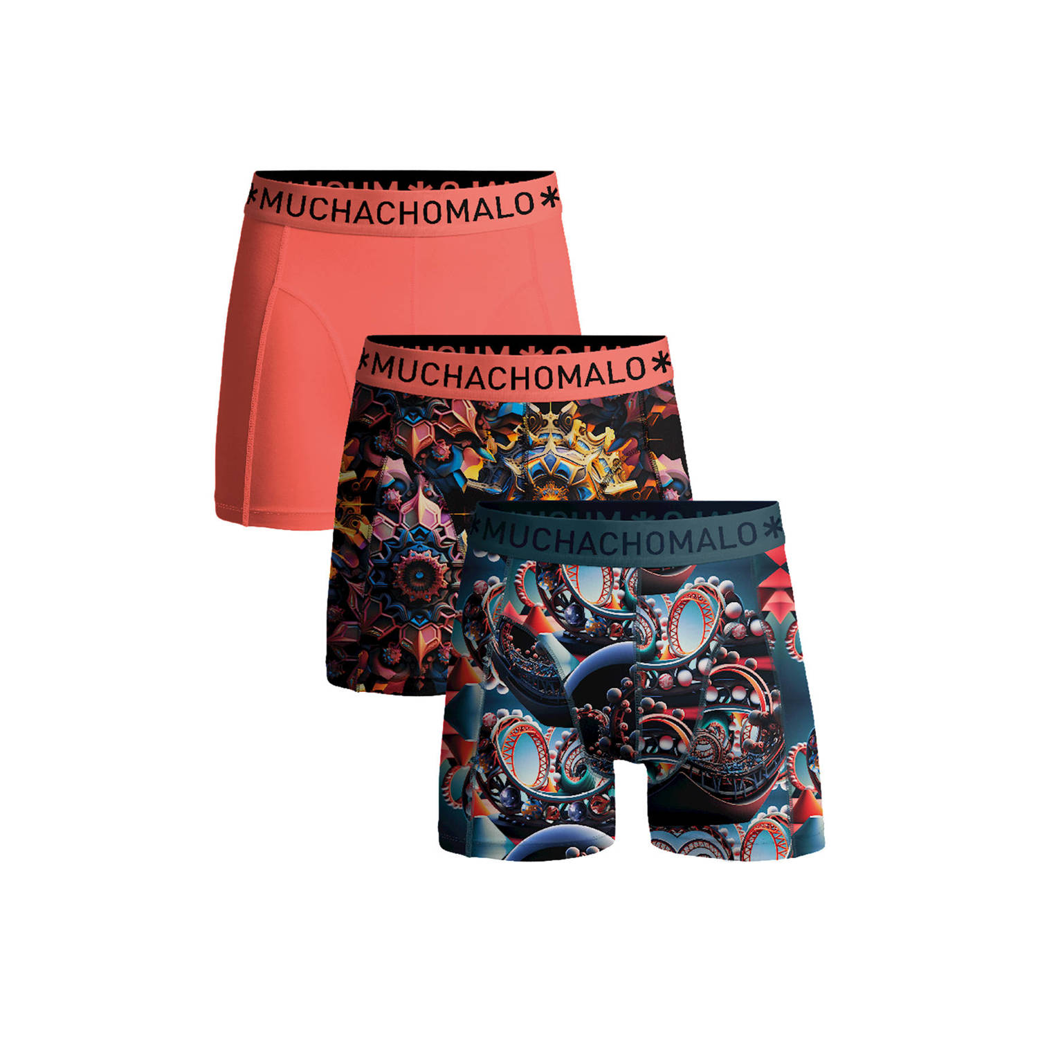 Muchachomalo boxershort Nostalgic (set van 3)