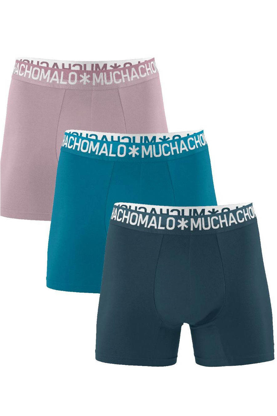 Muchachomalo Solid Boxershorts Heren (10-pack Muchachomalo Solid Boxershorts Heren (10-pack
