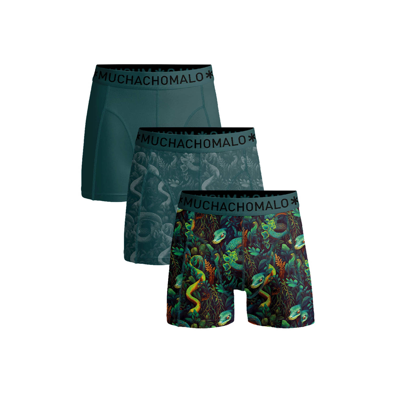 Muchachomalo Snakey Boxershorts Heren (3-pack)