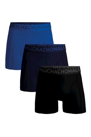 Wehkamp Muchachomalo microfiber boxershort (set van 3) aanbieding