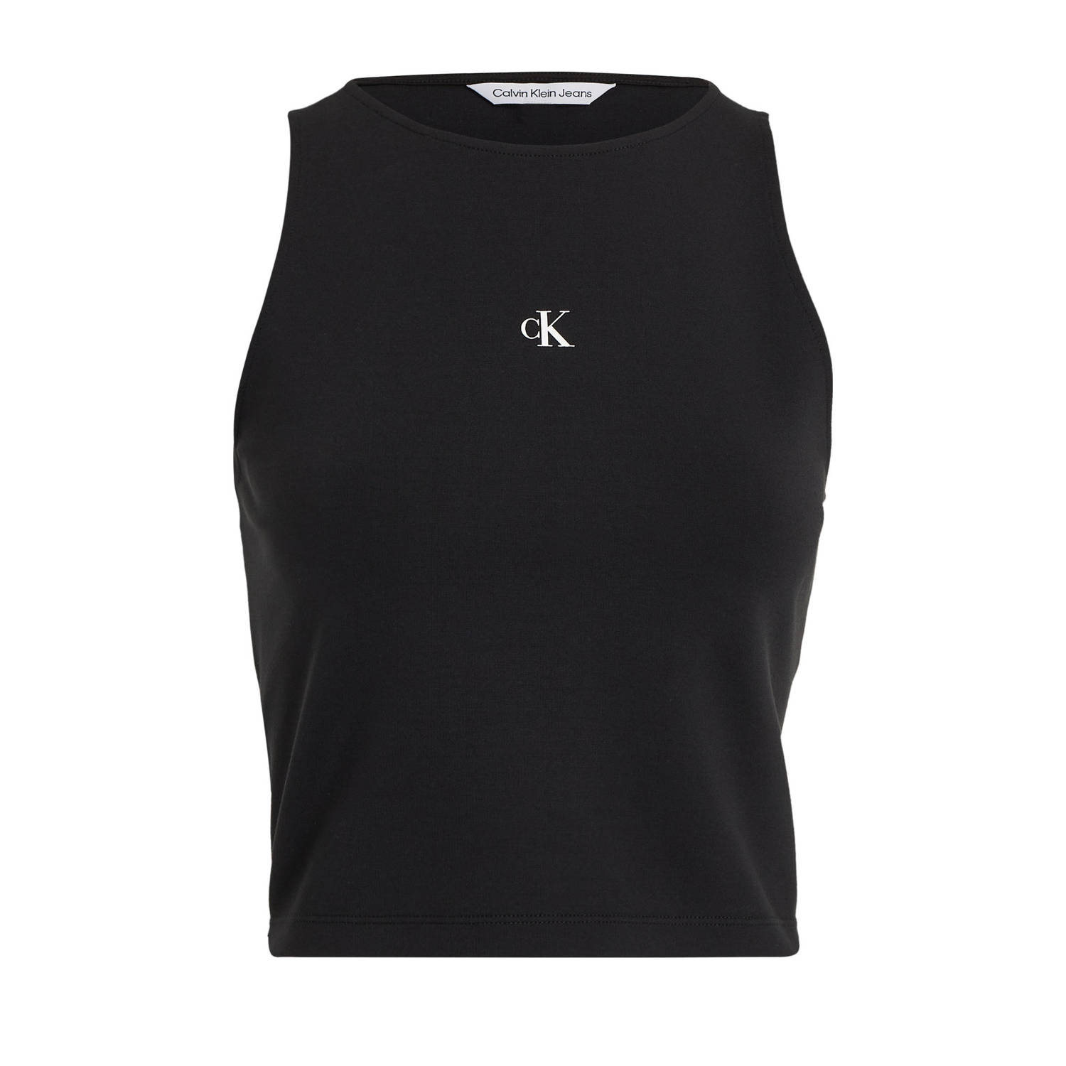 Calvin Klein Jeans Milano Top Lente Zomer Collectie Black Dames