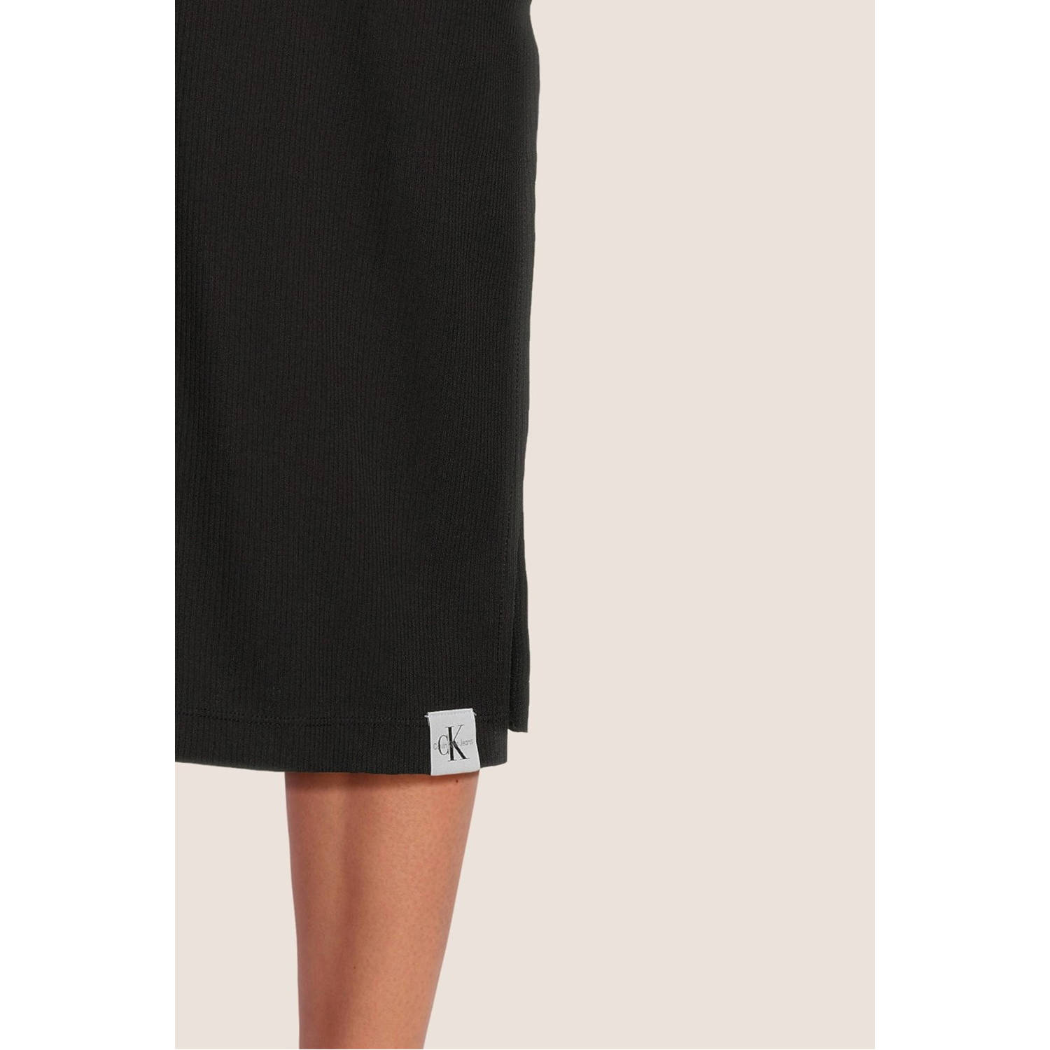CALVIN KLEIN JEANS jurk zwart