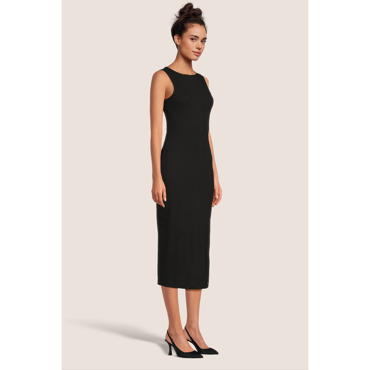 CALVIN KLEIN JEANS jurk zwart