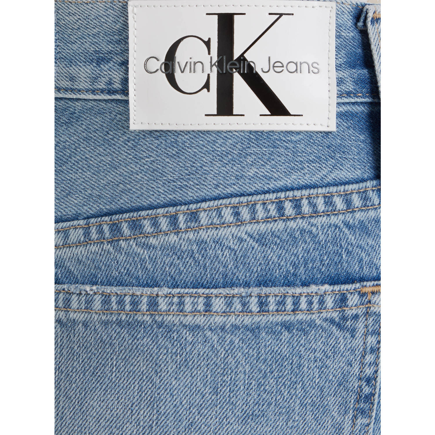 CALVIN KLEIN JEANS high waist bootcut jeans light blue denim