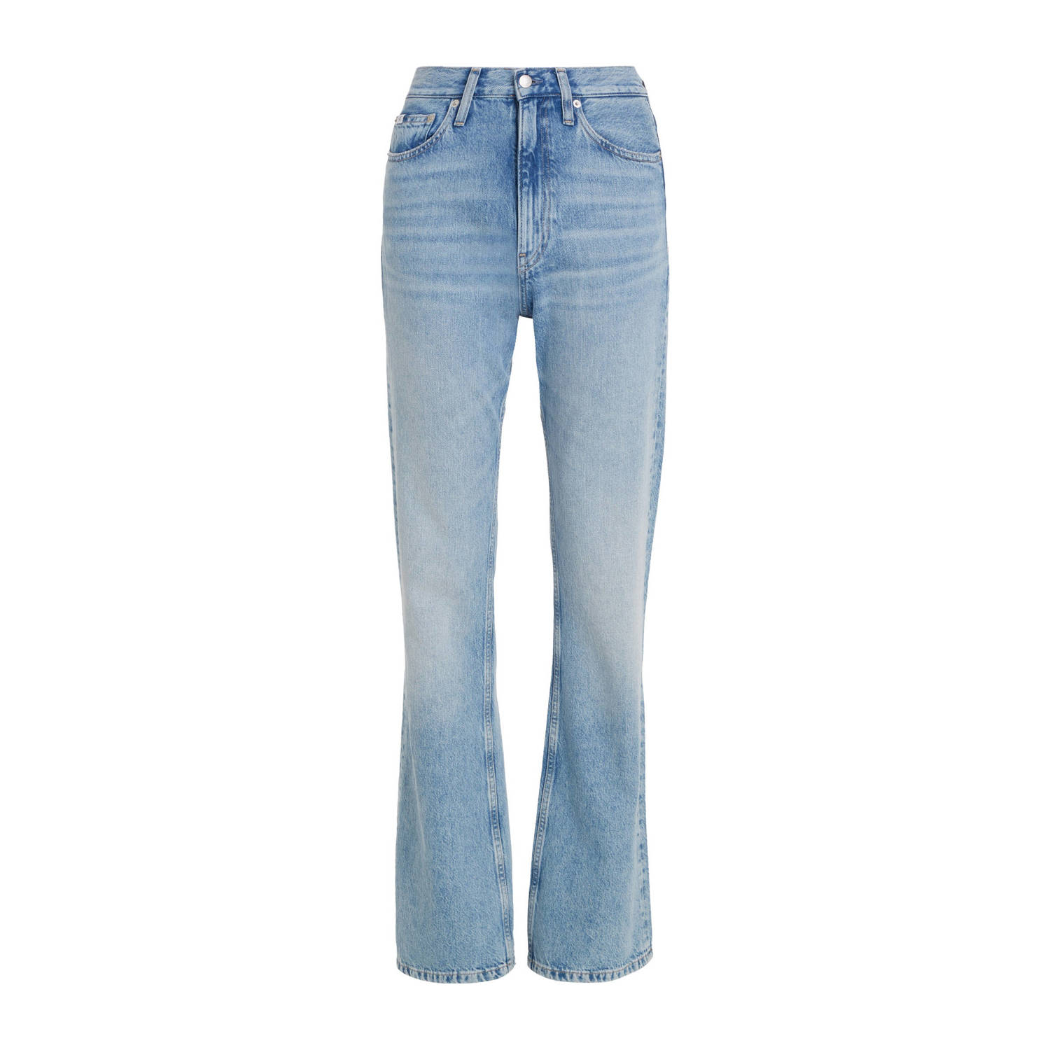 CALVIN KLEIN JEANS high waist bootcut jeans light blue denim