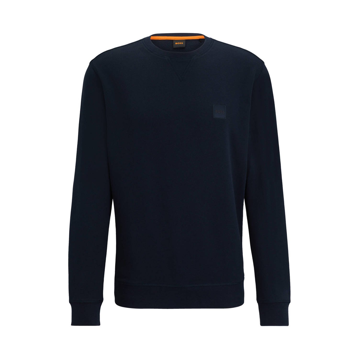 Boss Orange Sweatshirt met labeldetail model 'Westart'