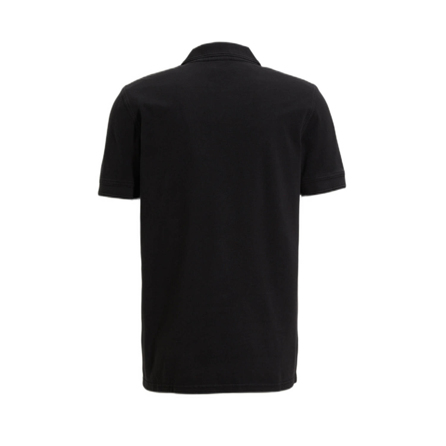 BOSS regular fit polo Prime met logo zwart