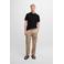BOSS regular fit polo Prime zwart