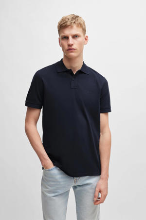 regular fit polo Prime donkerblauw