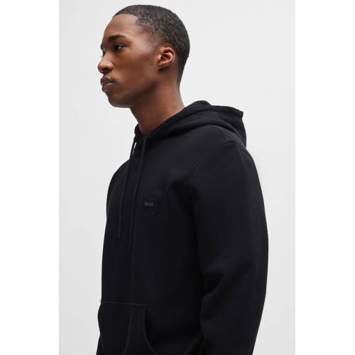 BOSS hoodie Wetalk zwart afbeelding