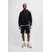BOSS hoodie Wetalk zwart