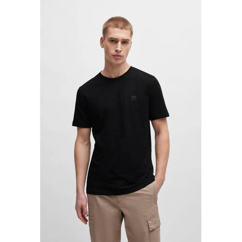 BOSS regular T-shirt zwart afbeelding