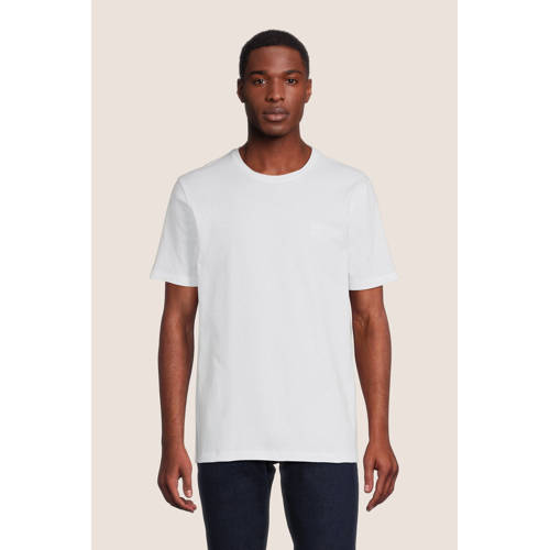 BOSS regular T-shirt wit afbeelding