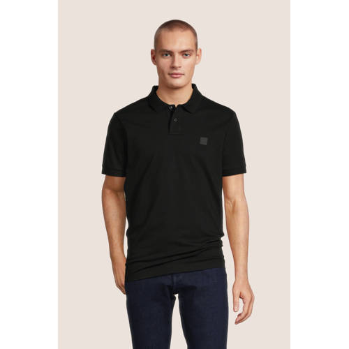 BOSS slim fit polo PASSENGER zwart afbeelding