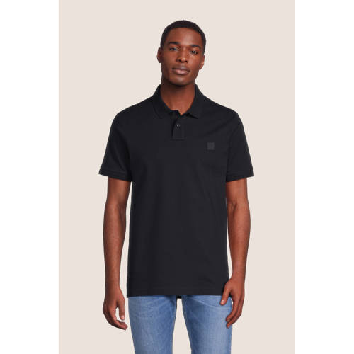 BOSS slim fit polo PASSENGER darkblue afbeelding