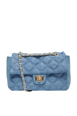 denim crossbody tas ONLFLORENCE blauw