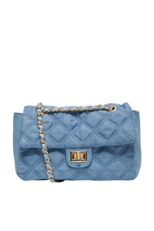 denim crossbody tas ONLFLORENCE blauw