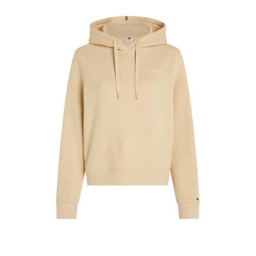 Tommy Hilfiger hoodie met logo beige