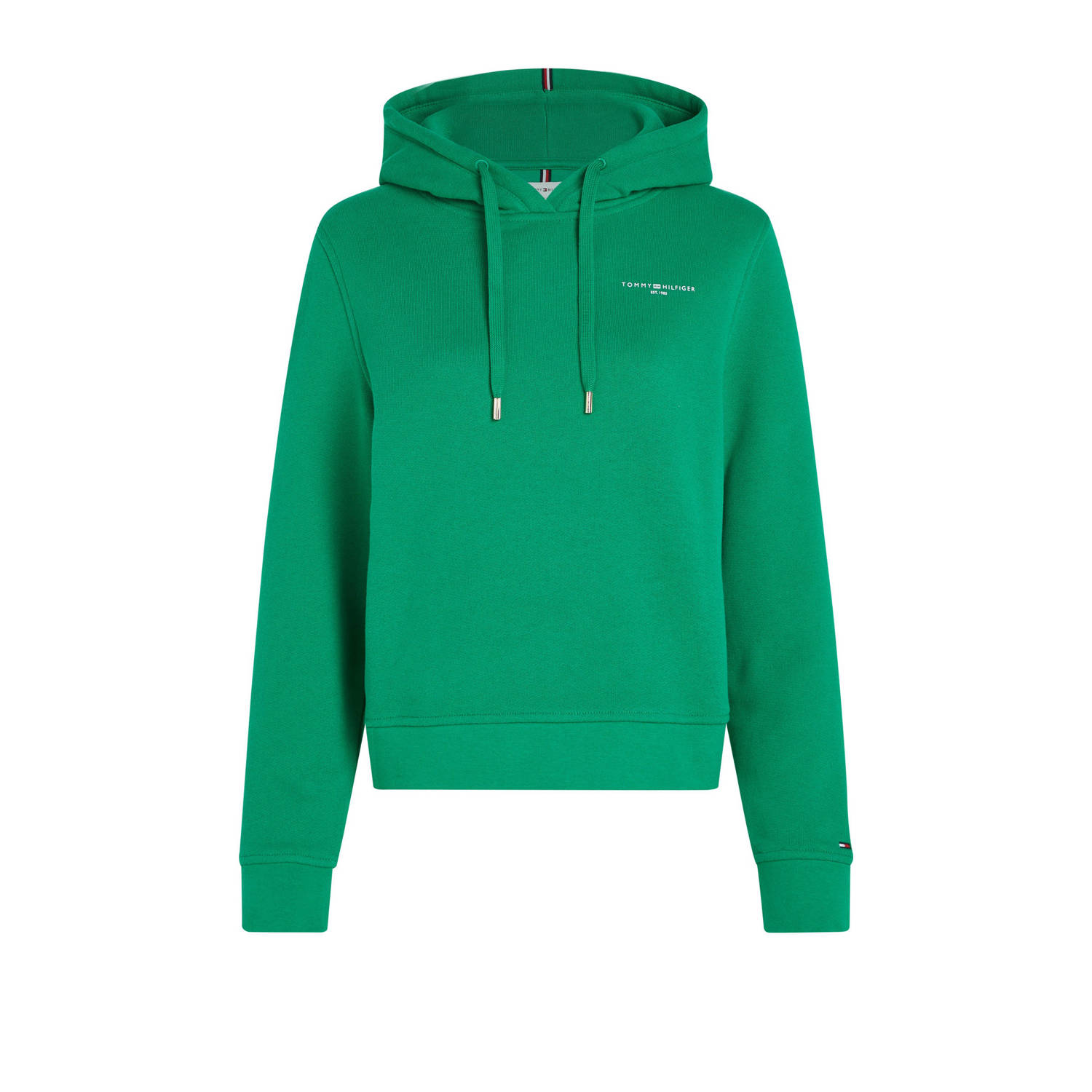 Tommy Hilfiger hoodie met logo groen