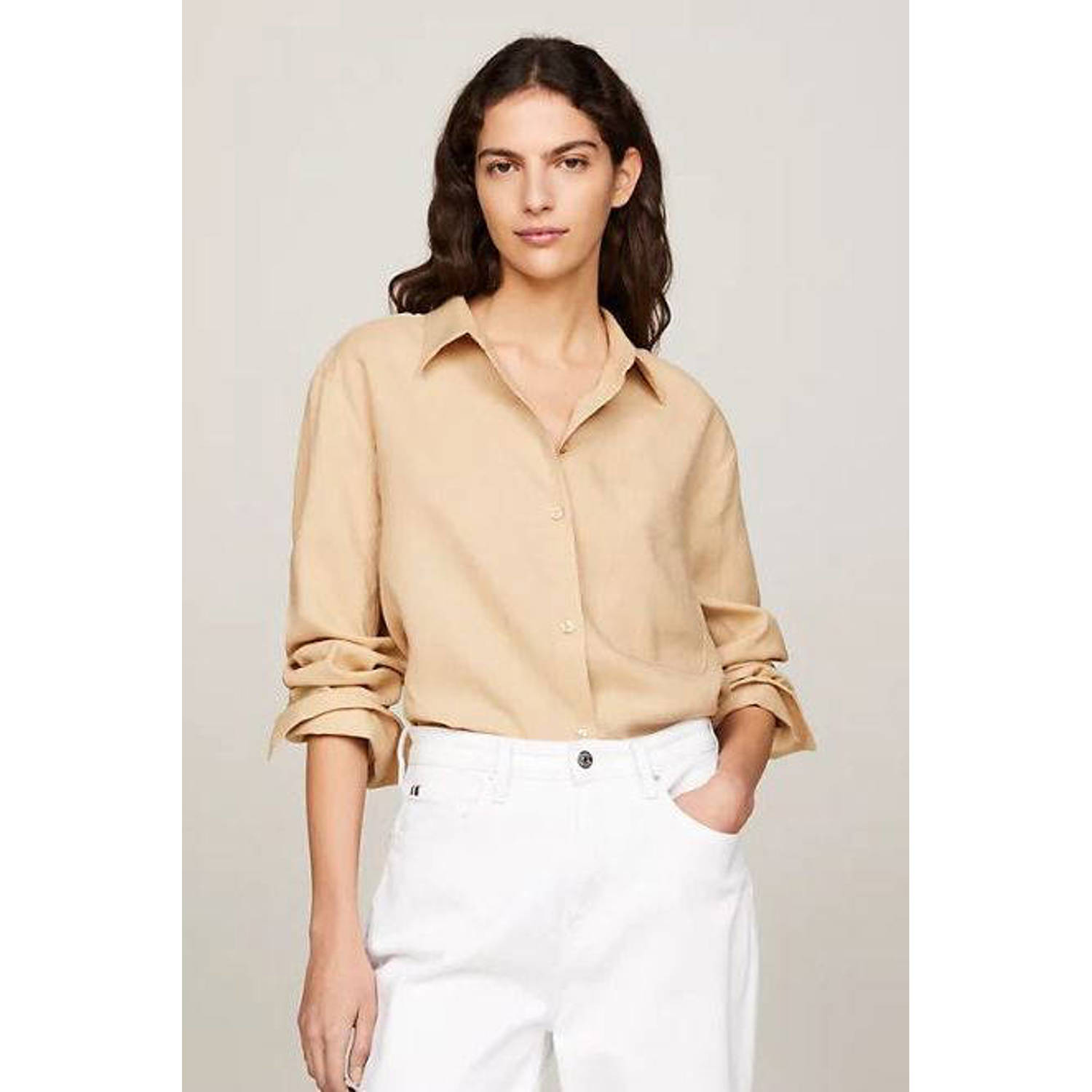 Tommy Hilfiger blouse camel