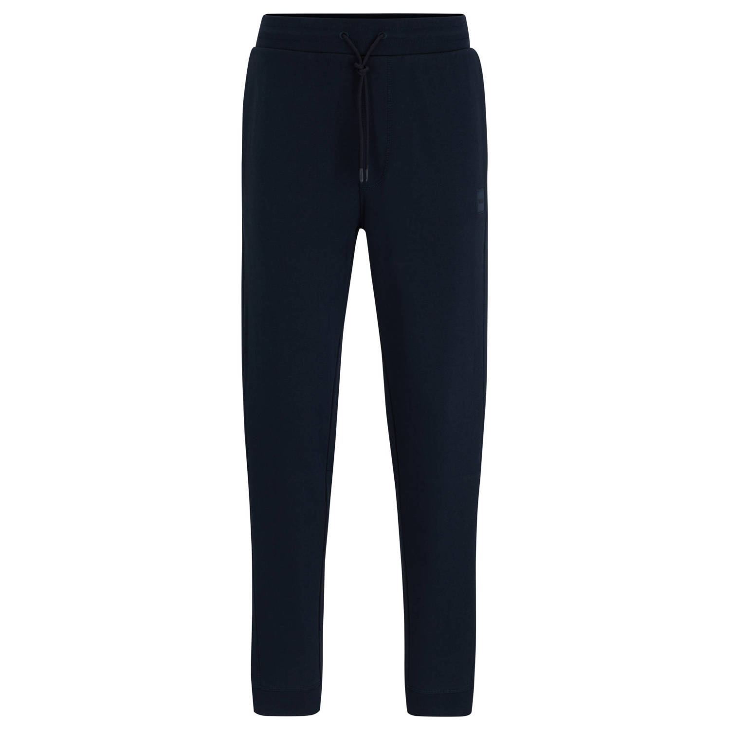 BOSS regular fit joggingbroek dark blue