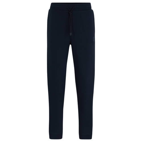 BOSS regular fit joggingbroek dark blue afbeelding