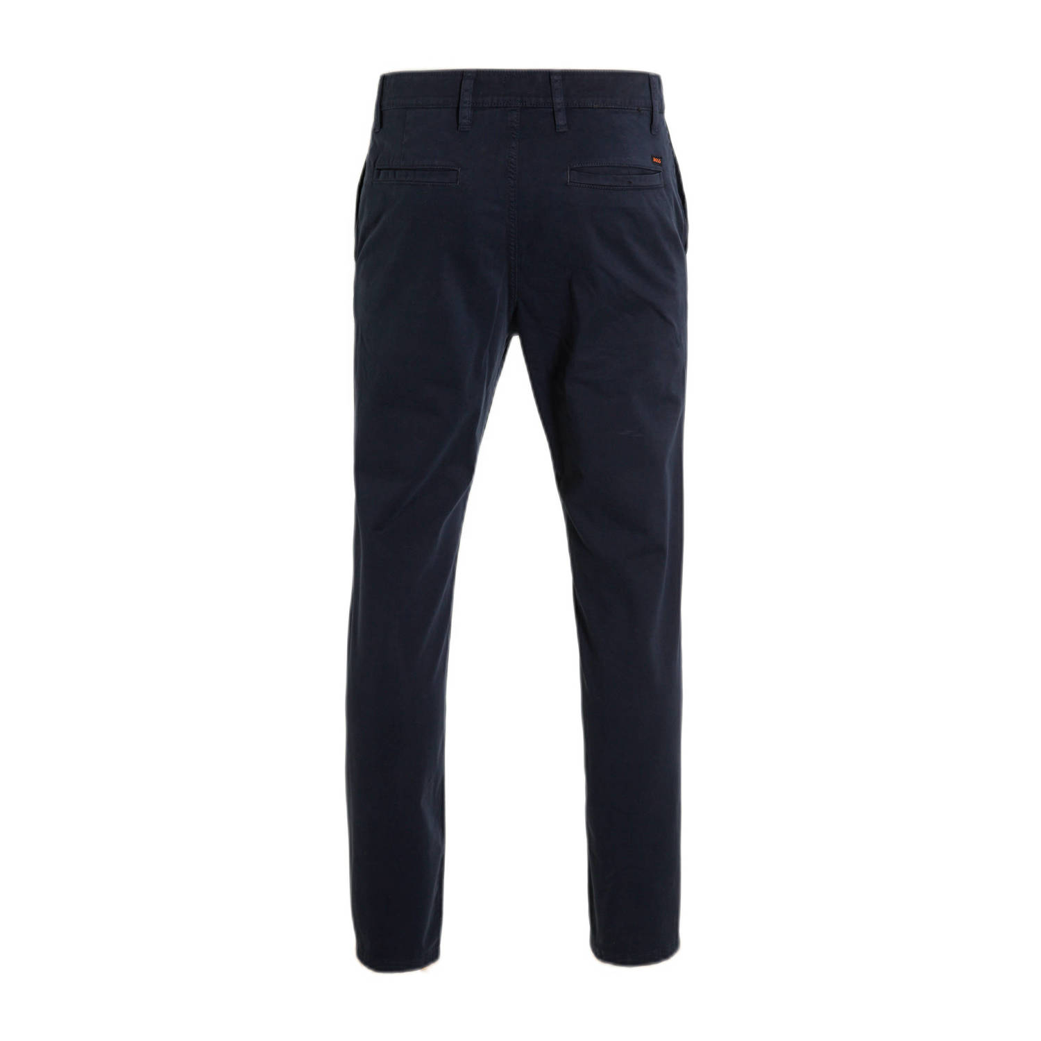 BOSS tapered fit chino dark blue