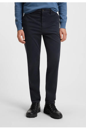tapered fit chino dark blue
