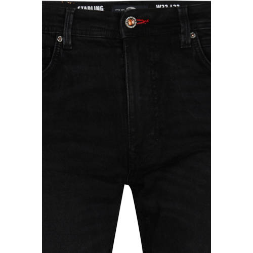 Petrol Industries STARLING straight leg jeans black stone afbeelding