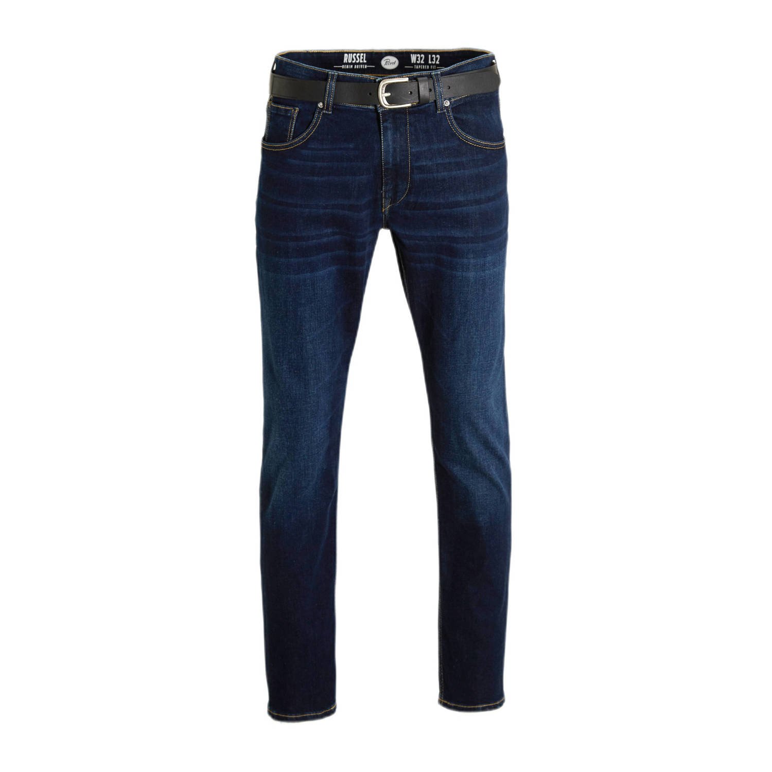 Petrol Industries tapered fit jeans RUSSEL-CLASSIC dark stone