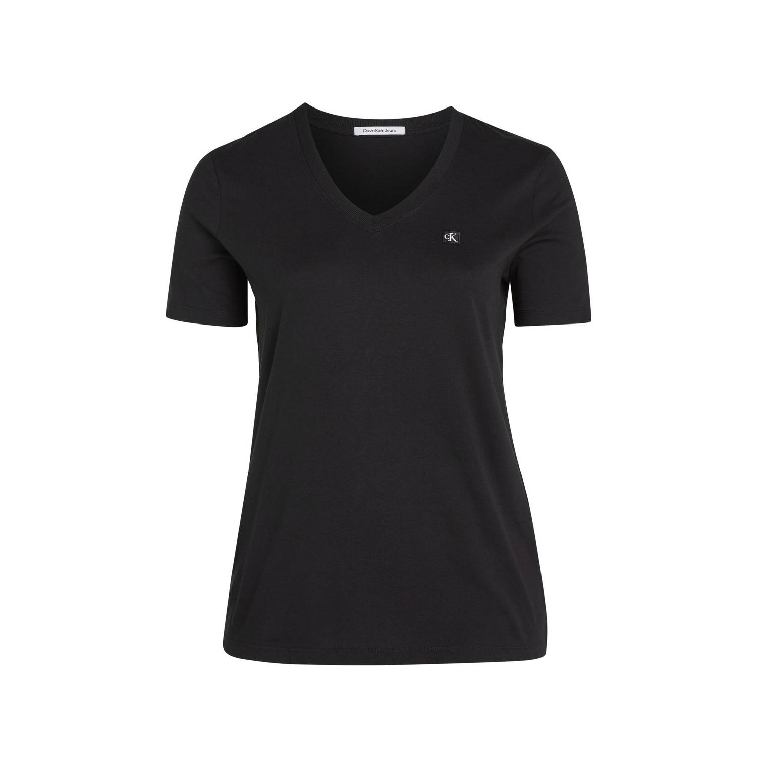 CALVIN KLEIN Plus T-shirt met printopdruk zwart