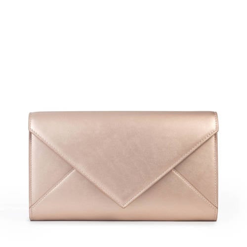 Abrazi metallic clutch rosé afbeelding