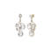 Abrazi gold plated oorbellen Zola