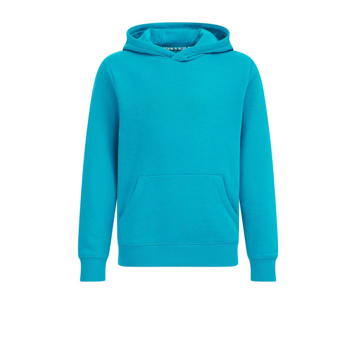 WE Fashion Blue Ridge hoodie bluejay Sweater Blauw Effen 134 140