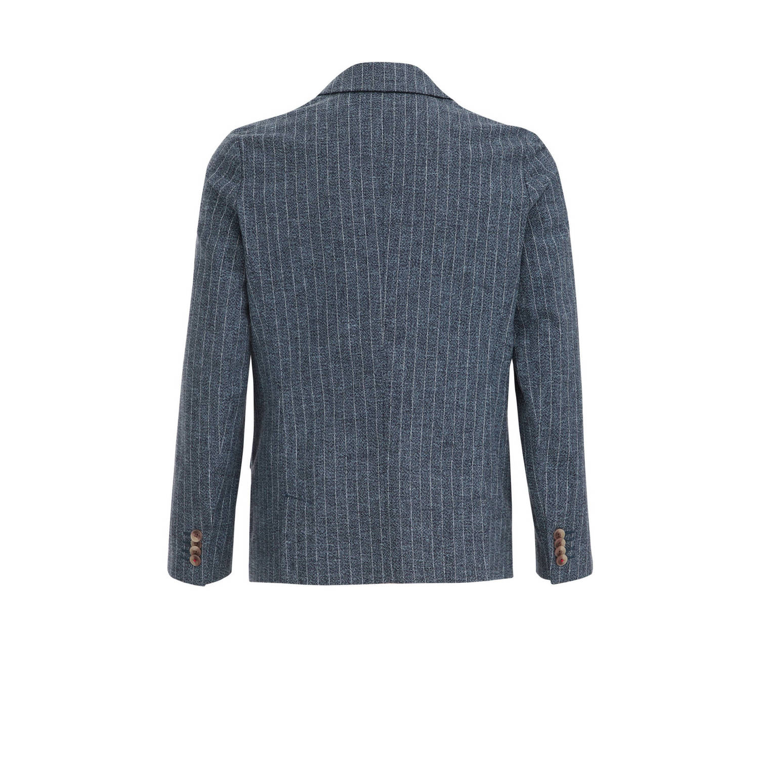 WE Fashion gestreept colbert donkerblauw