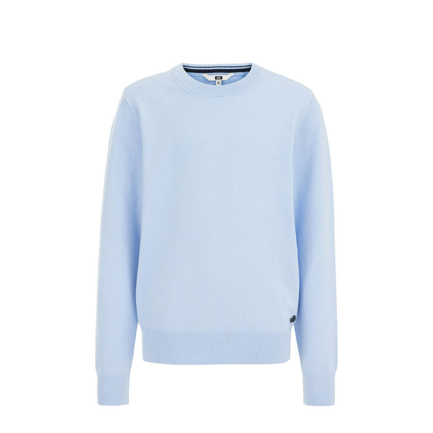 WE Fashion sweater morning blue Blauw Effen 92 | Sweater van