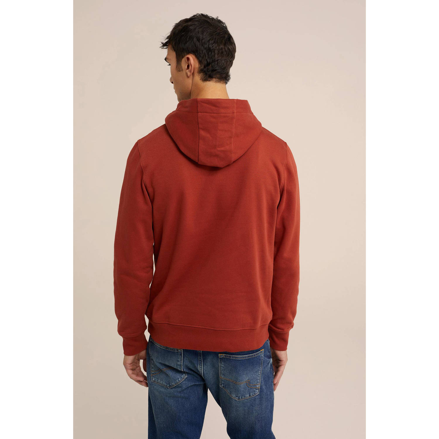 WE Fashion hoodie dusty red