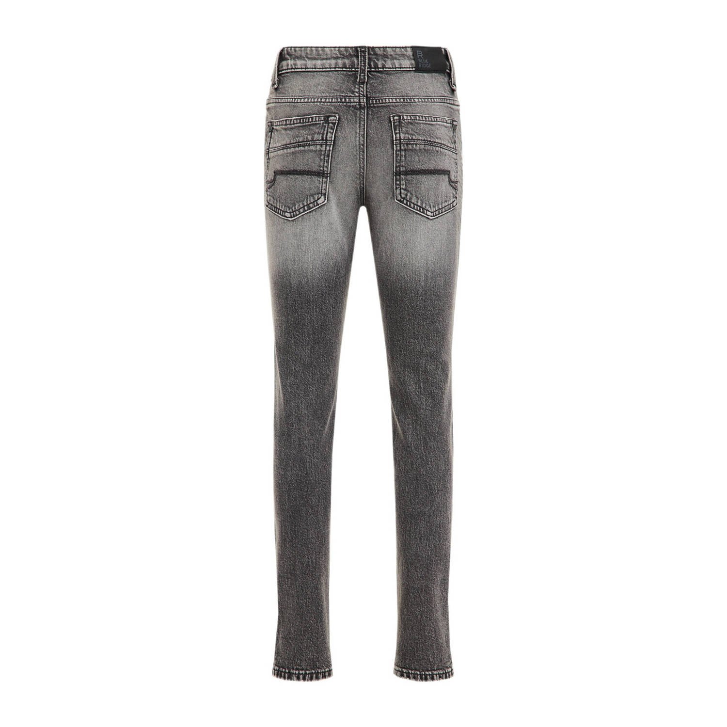 WE Fashion Blue Ridge slim fit jeans grey denim
