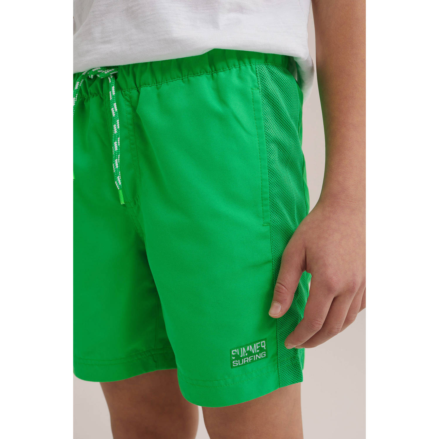 WE Fashion zwemshort Toni groen