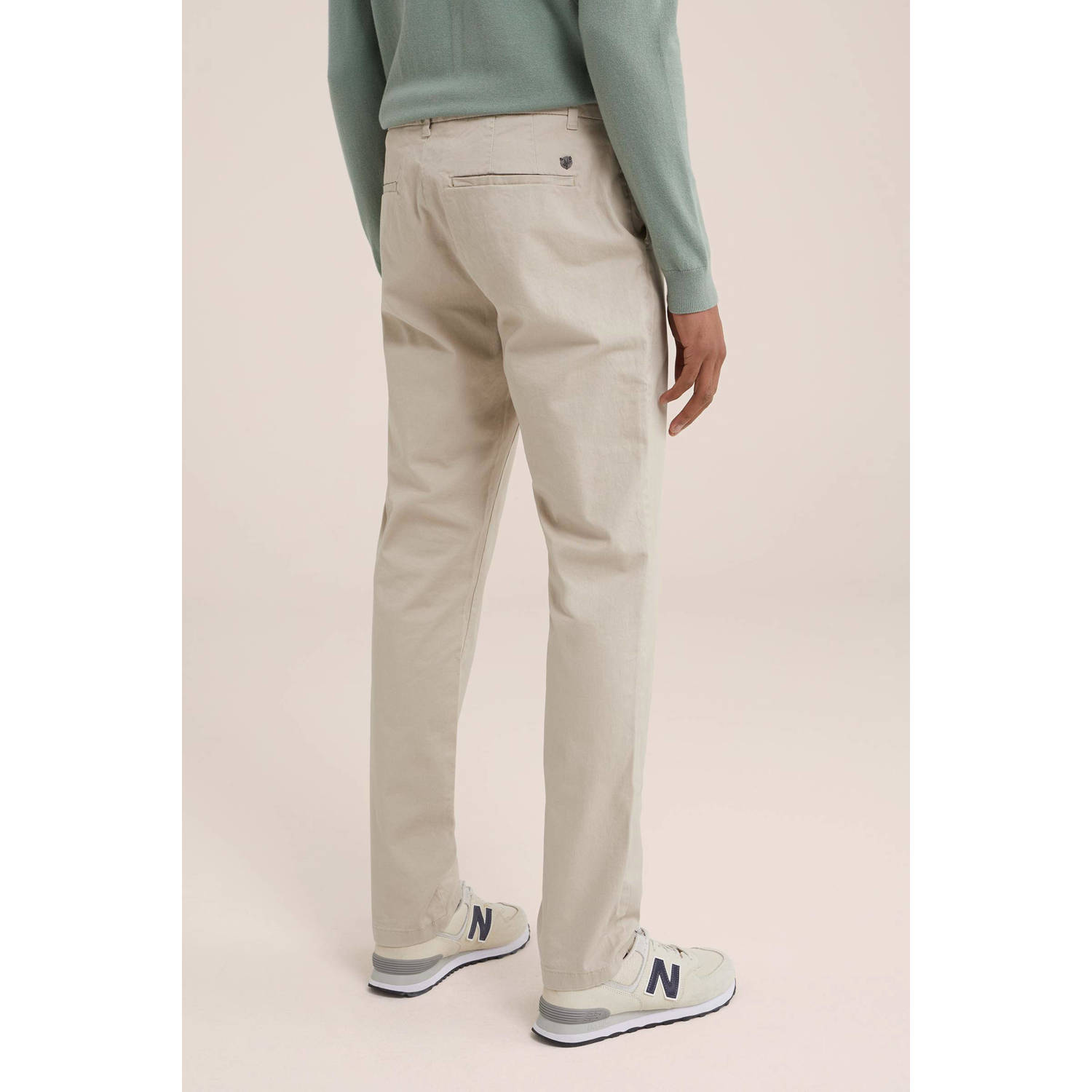 WE Fashion WE Fundamentals slim fit chino Billy beige