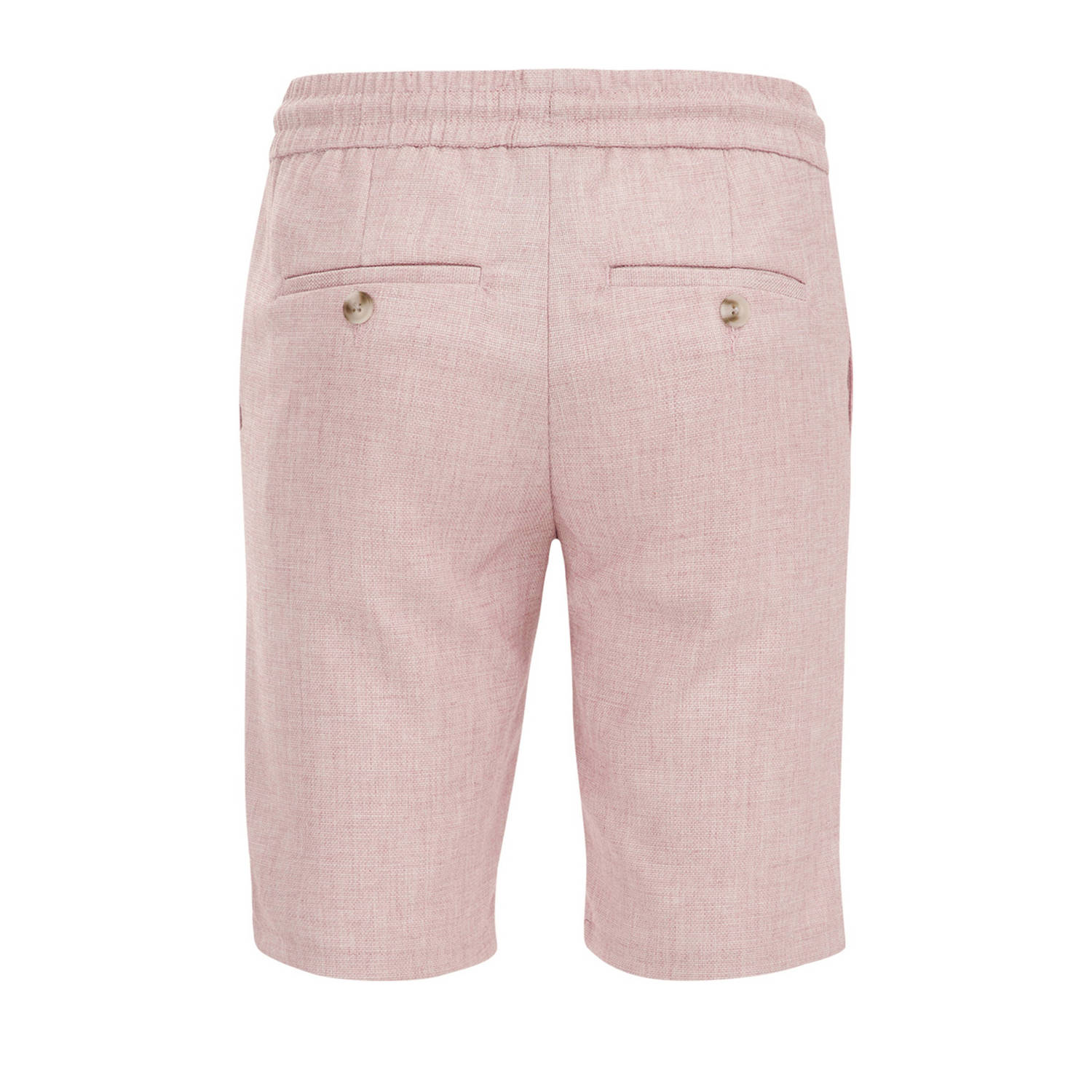 WE Fashion chino short lichtroze