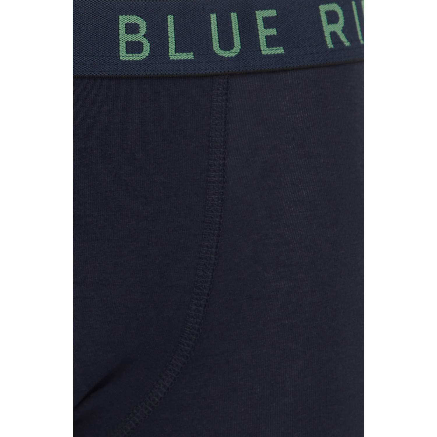 WE Fashion Blue Ridge Boxershort groen donkerblauw set van 3