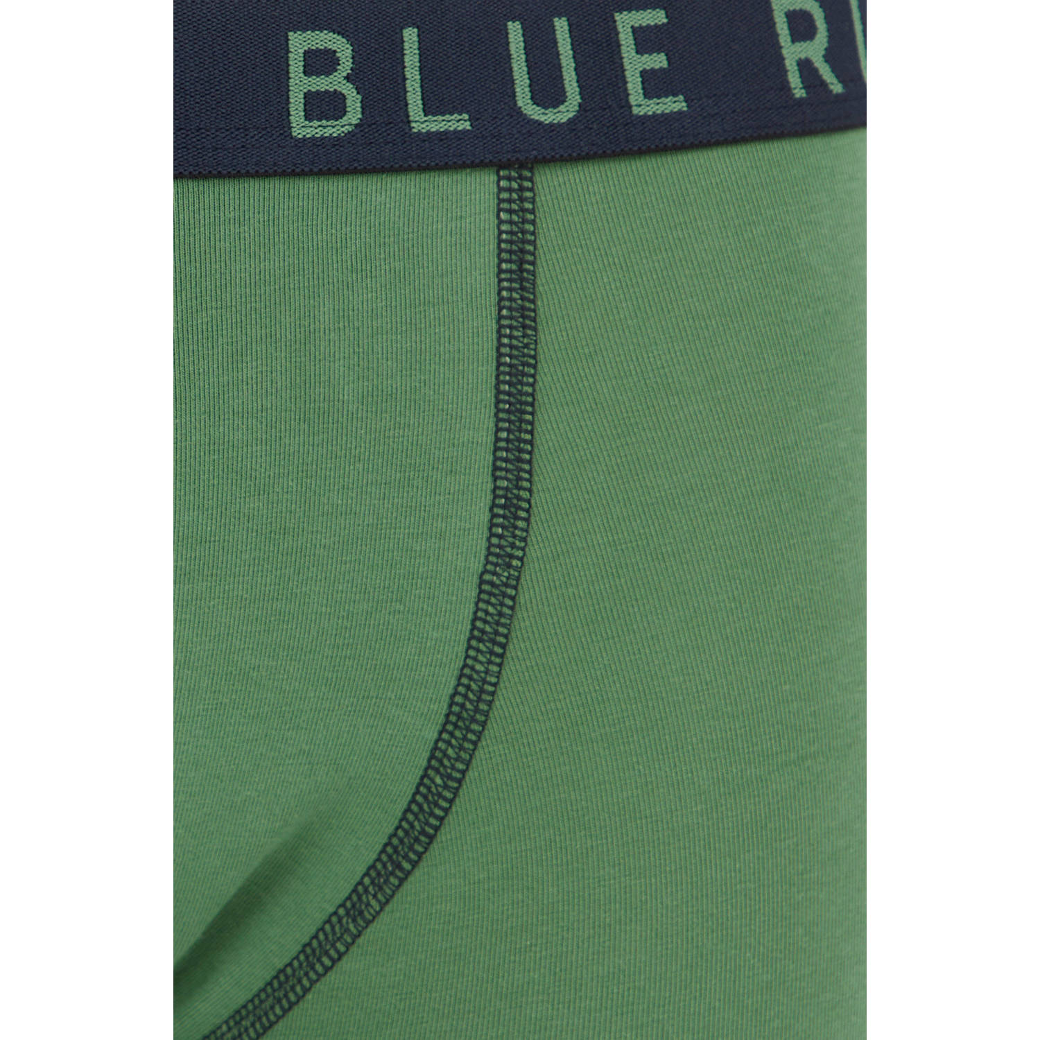 WE Fashion Boxershort groen donkerblauw set van 3